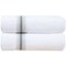 Arkwright Home Aston & Arden Turkish Striped Bath Towel 30x60 Sage (2pk) BT-STT-3060-18-SGE - alternate 1
